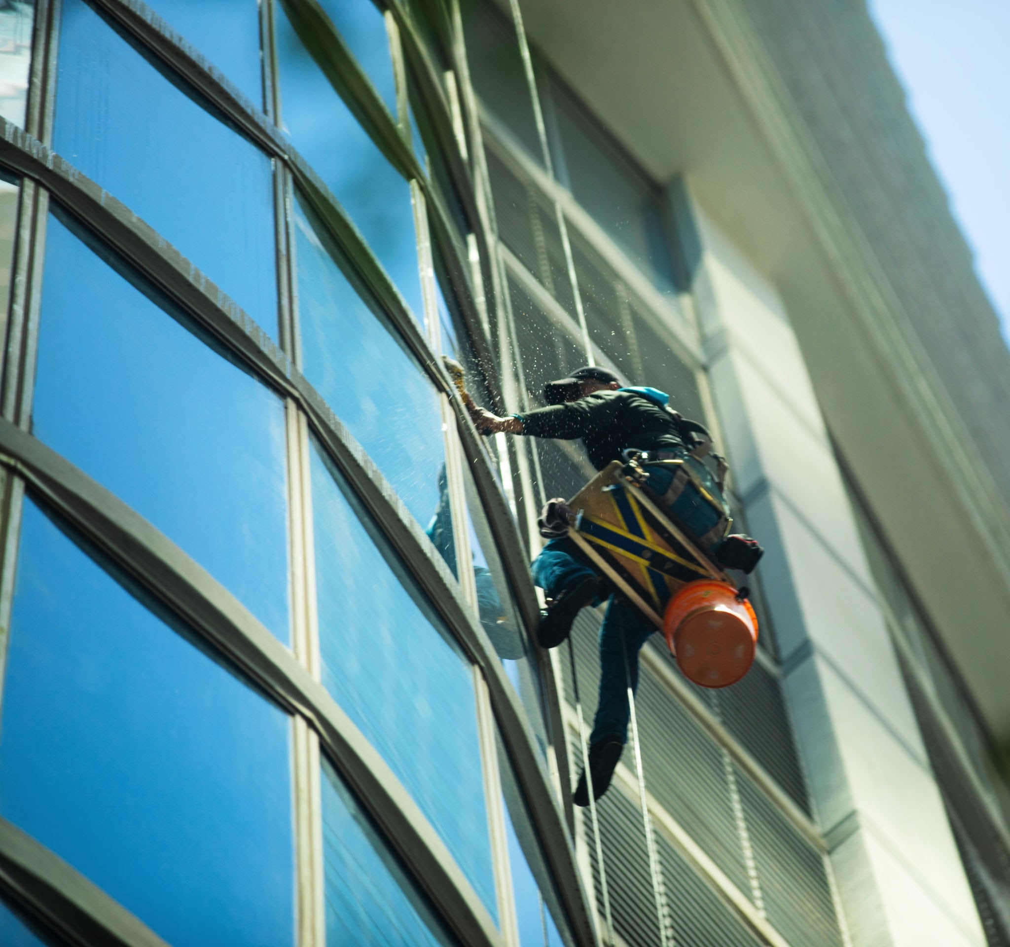 Dış cephe cam temizliği